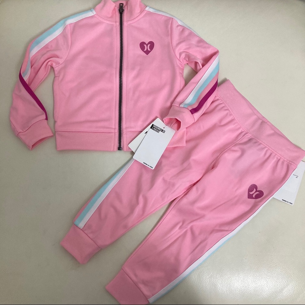 Hurley cute pink pants set 8020